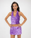 Shell CO ORD - purple in stock
