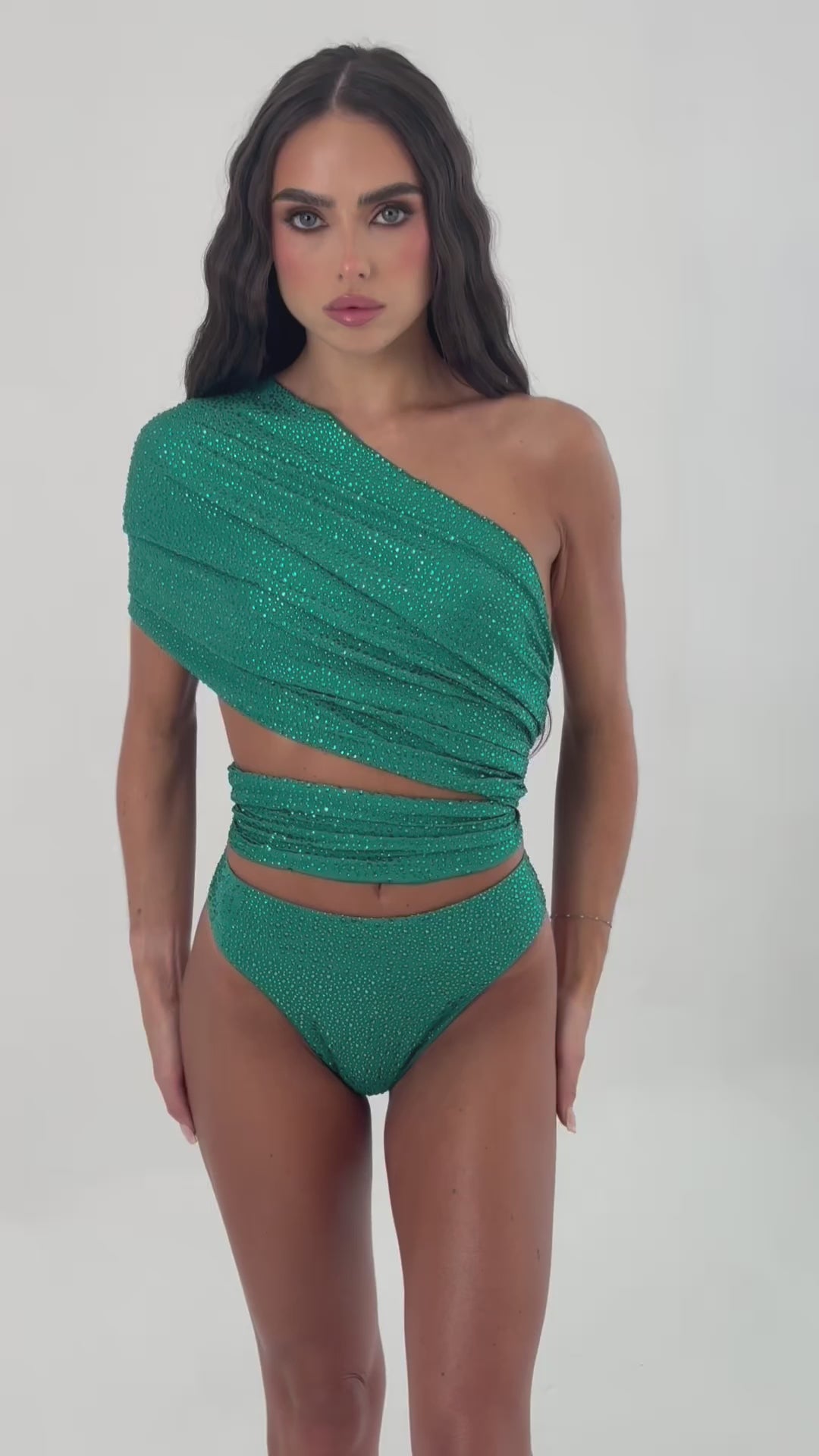 Isla crystal three piece set - IN STOCK