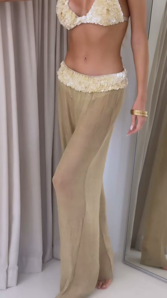 Pearl shell belt  IN STOCK